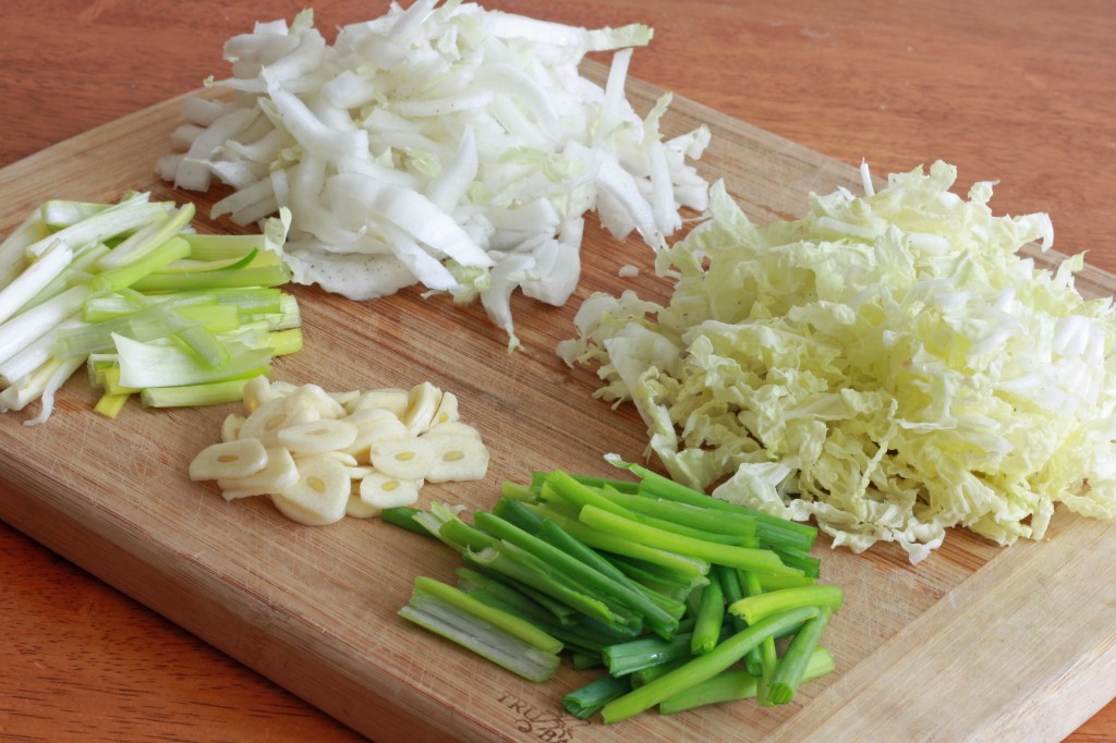 Shanghai Noodles prep 2