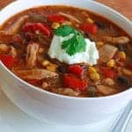 Smoky South of Border Soup
