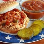 BBQ Pulled Chicken or Pork Sandwiches