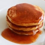 Caramel Orange Buttermilk Syrup pancakes 2 edited