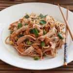 Sichuan Chicken and Cashew Noodles