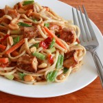 Thai Peanut Tofu or Chicken Noodles