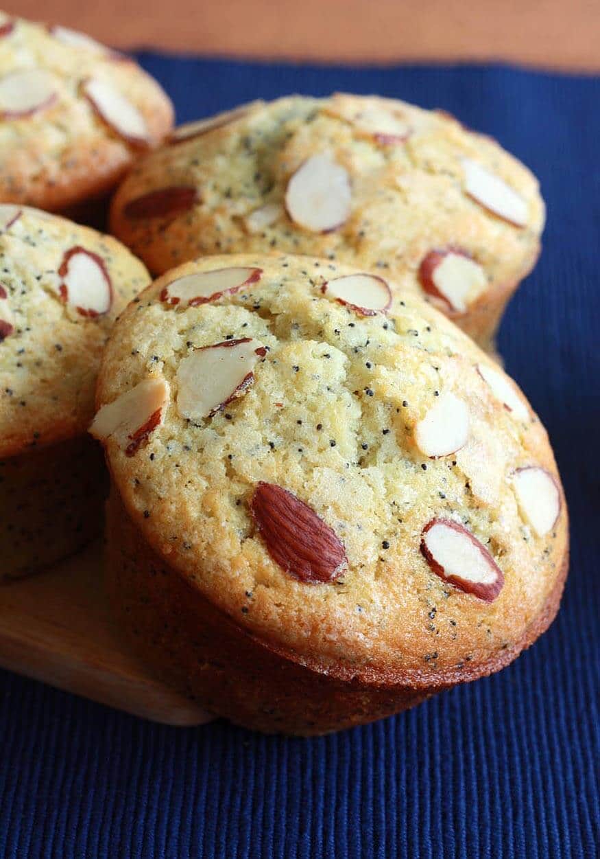Better Than Otis Almond Poppy Seed Muffins The Daring Gourmet