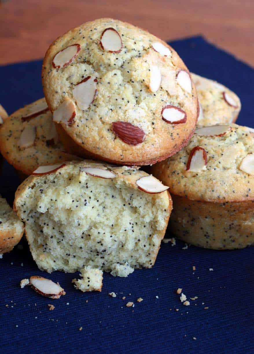 Better Than Otis Almond Poppy Seed Muffins The Daring Gourmet