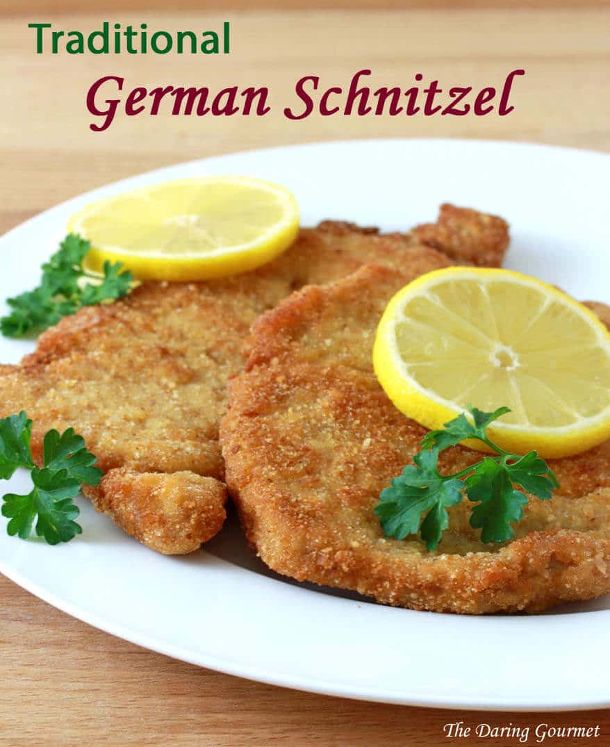 Traditional German Schnitzel (Schweineschnitzel) - The ...
