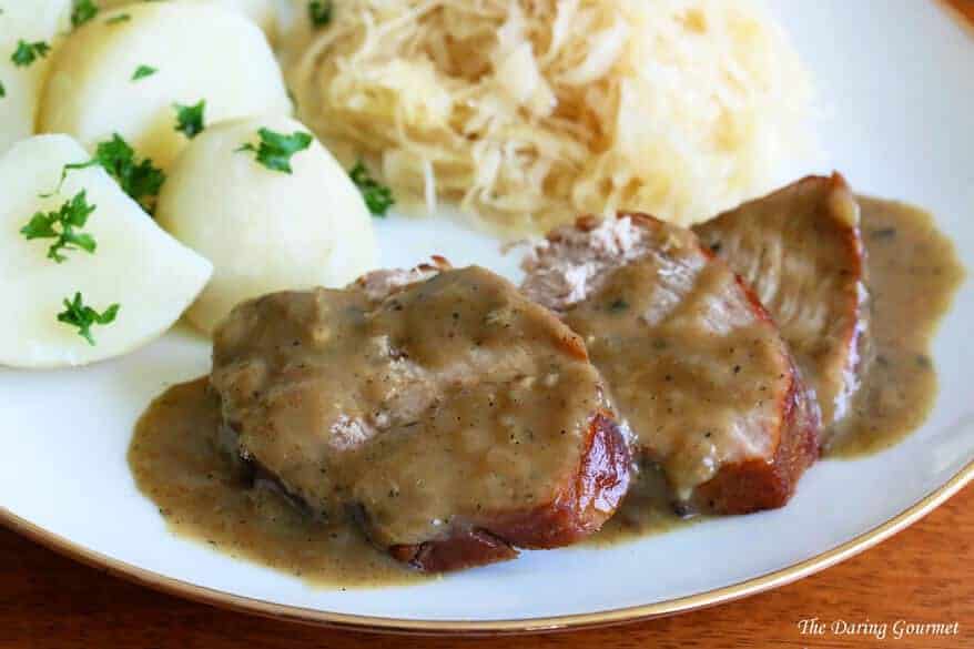 Traditional German Senfbraten (Pork Roast with Mustard Gravy) - The ...