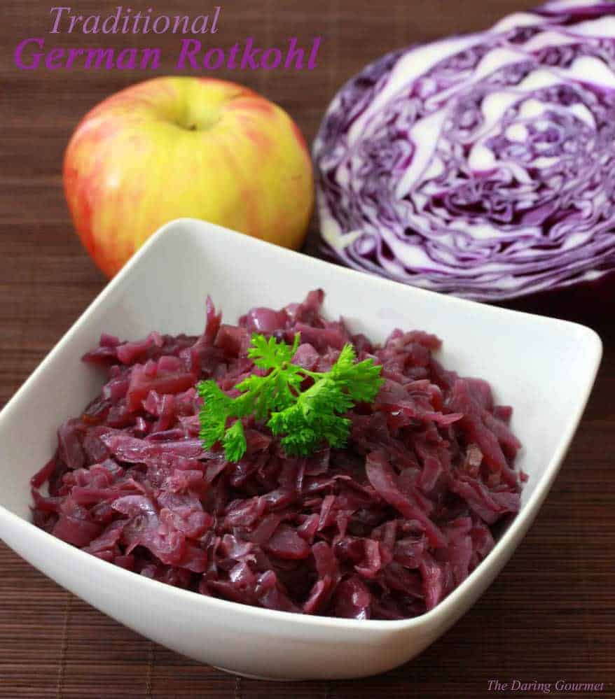 Traditional German Rotkohl - The Daring Gourmet