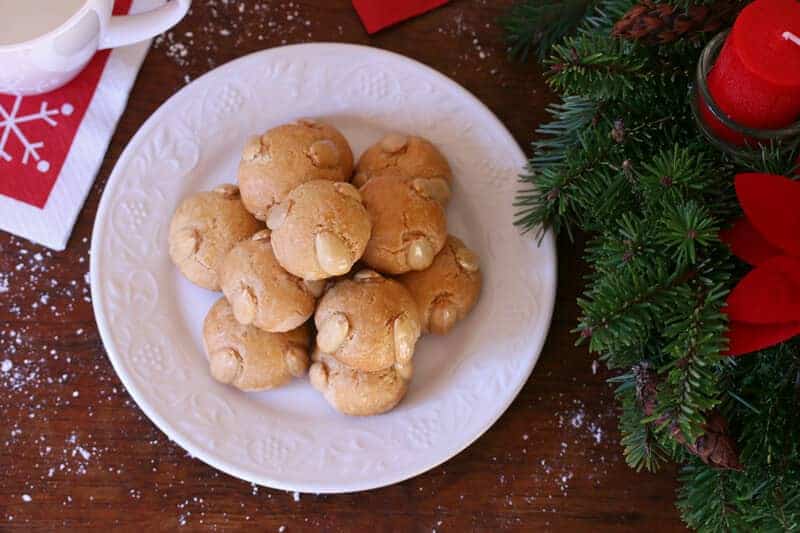 Traditional German Bethmännchen (Marzipan Cookies) - The Daring Gourmet