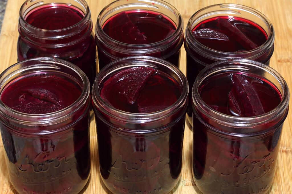 What are some simple beet pickle recipes?