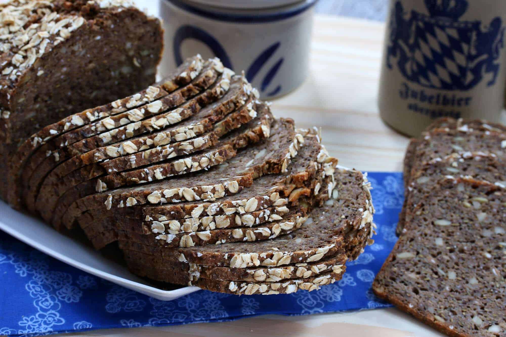 Danish Rye Bread (Rugbrød) - The Daring Gourmet