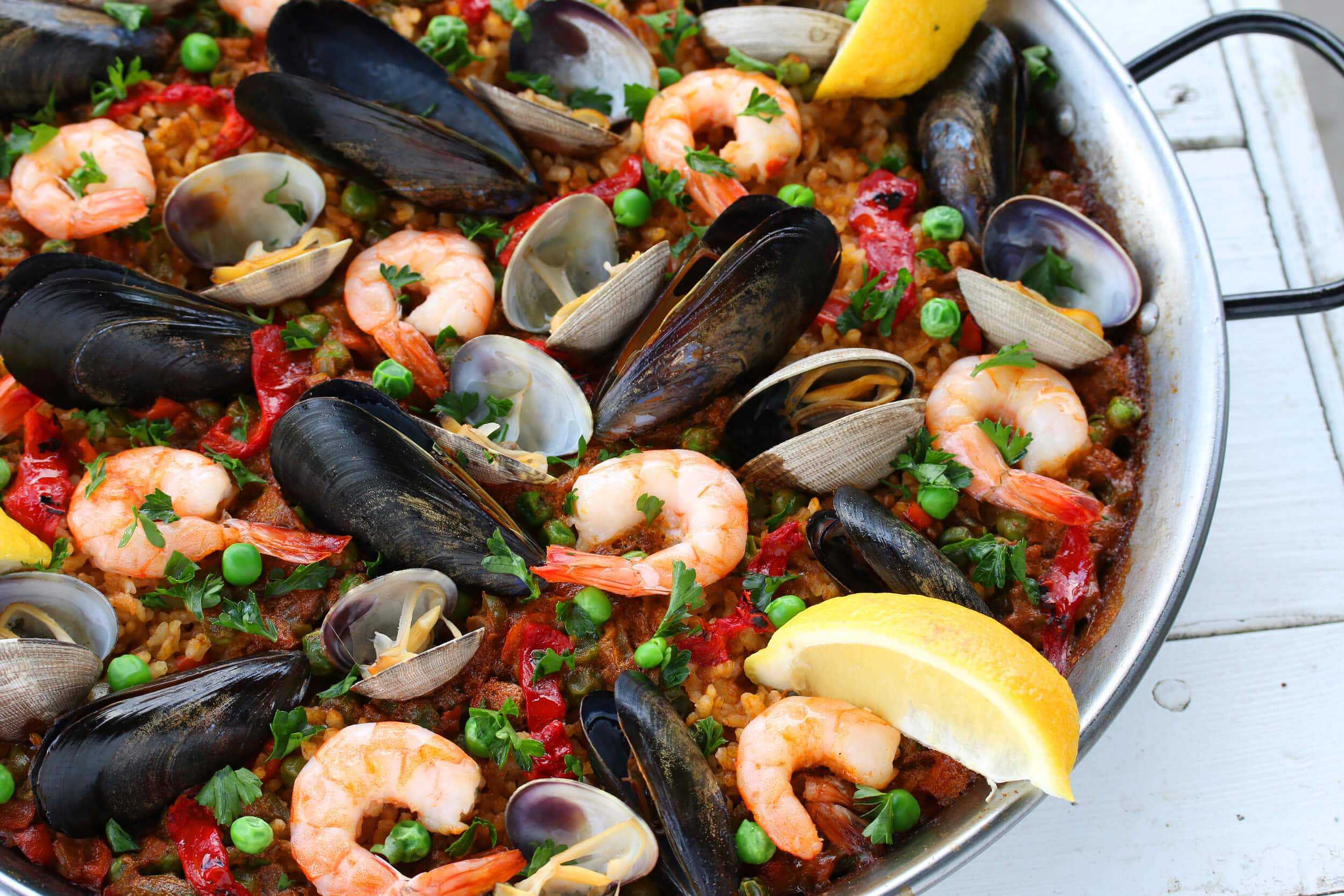 Seafood Paella (Paella de Marisco) The Daring Gourmet