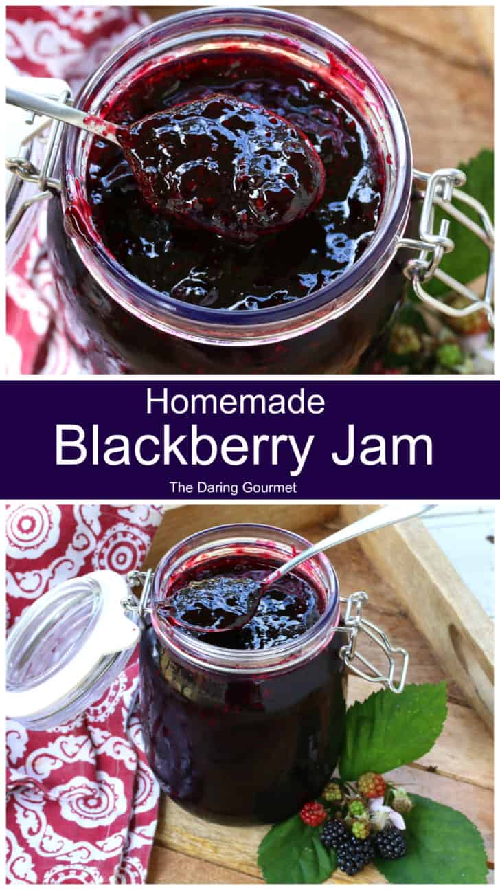 blackberry jam - the daring gourmet