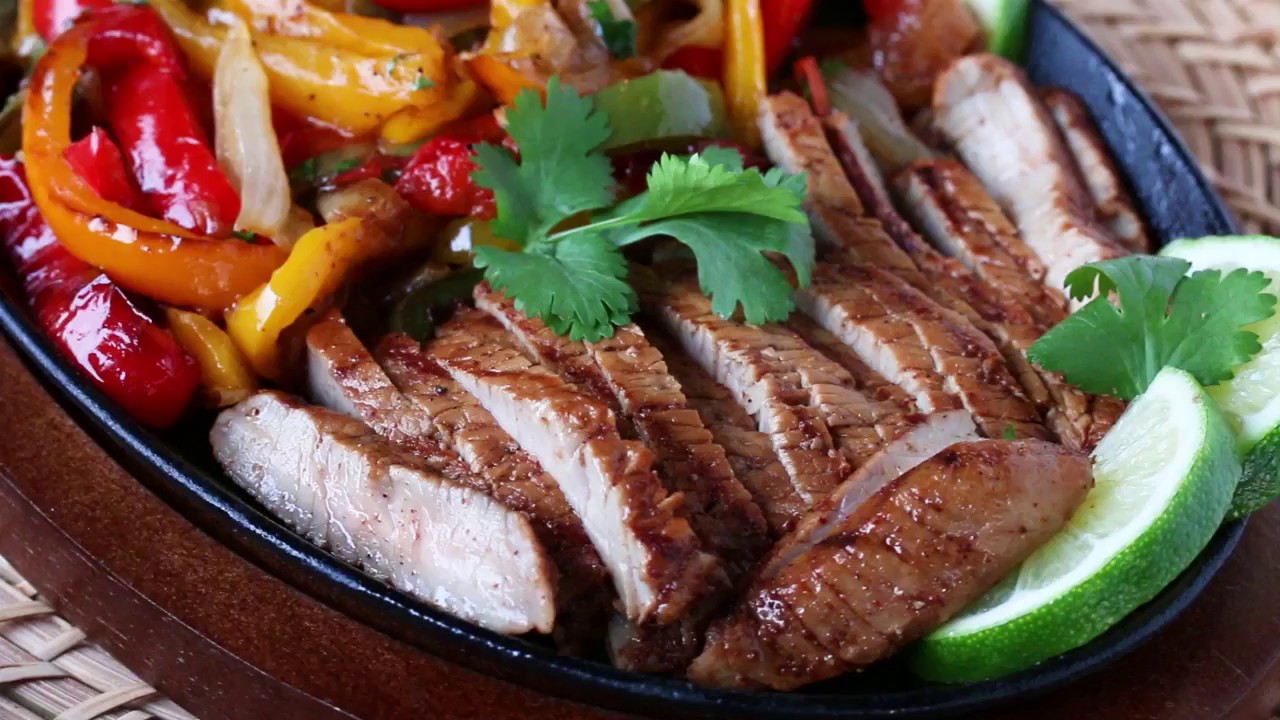 Grilled Veal Steak Fajitas YouTube FINAL