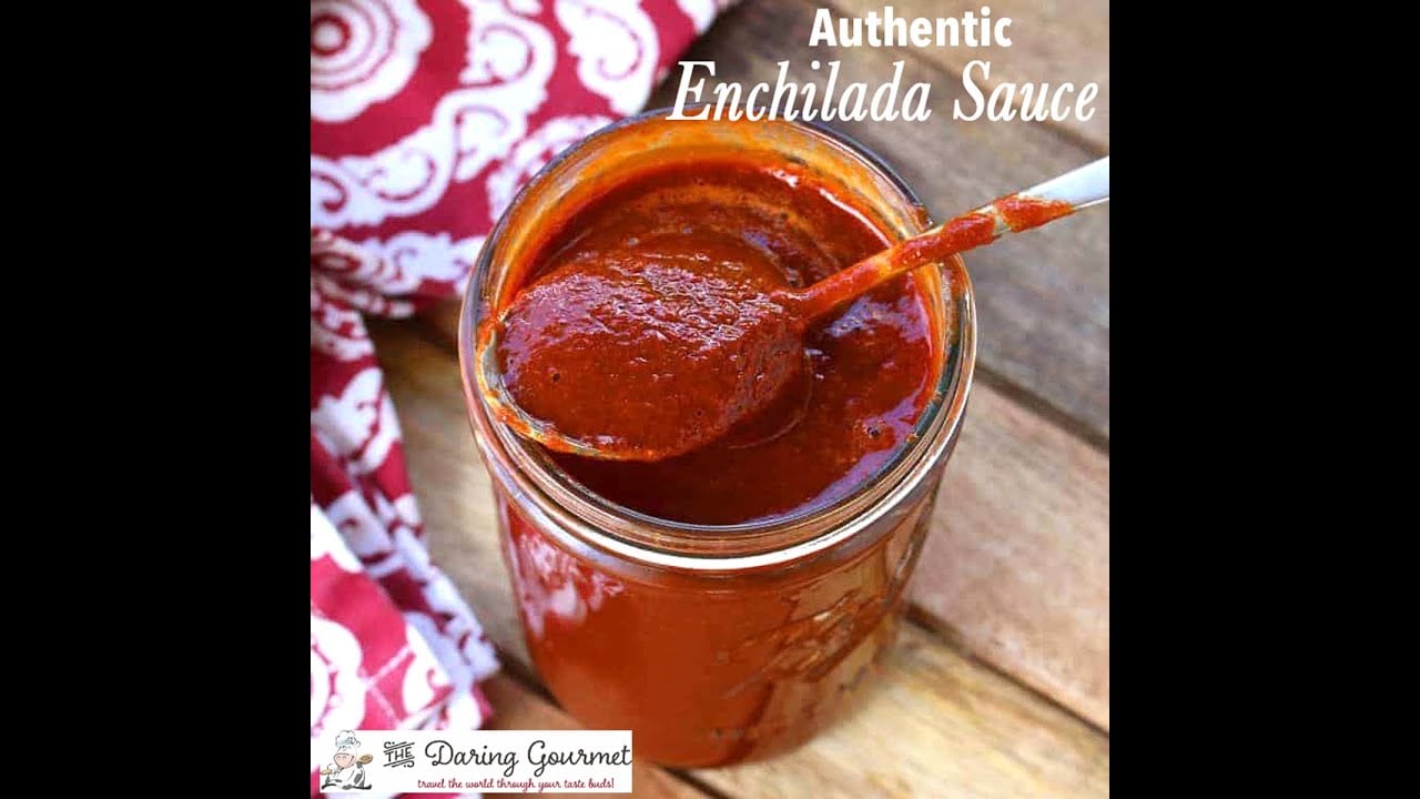 BEST Authentic Enchilada Sauce