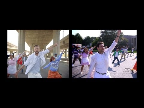 Masterbuilt CAN'T STOP THE FEELING!  Side-by-side remake