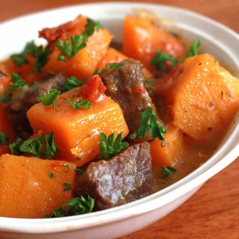 Beef Butternut Squash Stew recipe