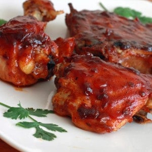 Oven baked Chicken   Pork Chops with Chipotle Maple Barbecue Sauce Recipe - 38