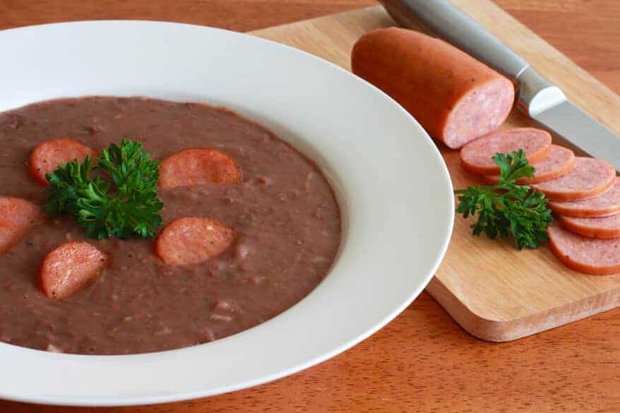 Southern Kidney Bean and Andouille Soup Recipe - The 