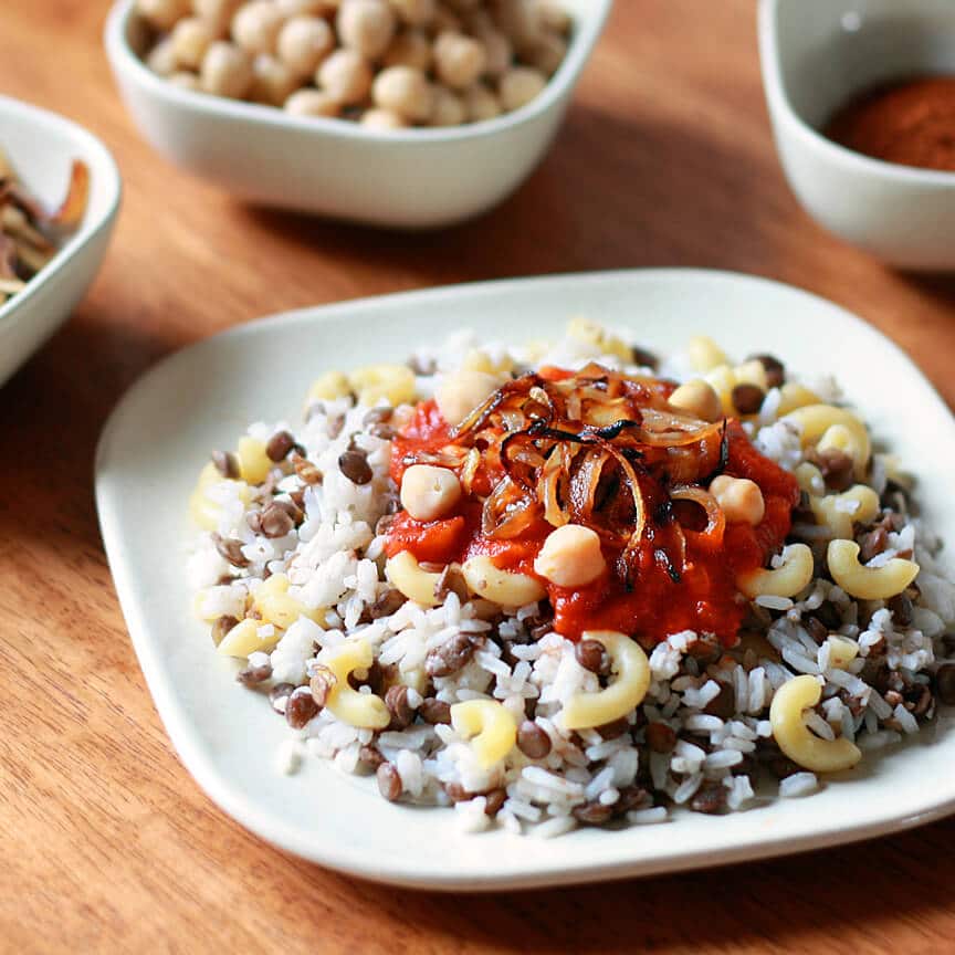 Koshari (National Dish of Egypt) Recipe - The Daring Gourmet