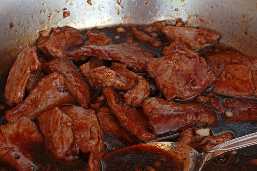 Mongolian Beef prep 6