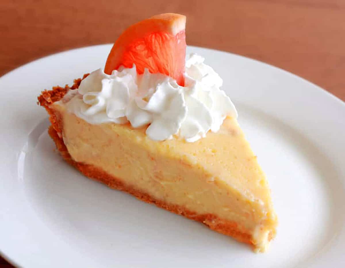 grapefruit pie recipe pink cream creamy condensed milk citric acid egg yolks zest juice