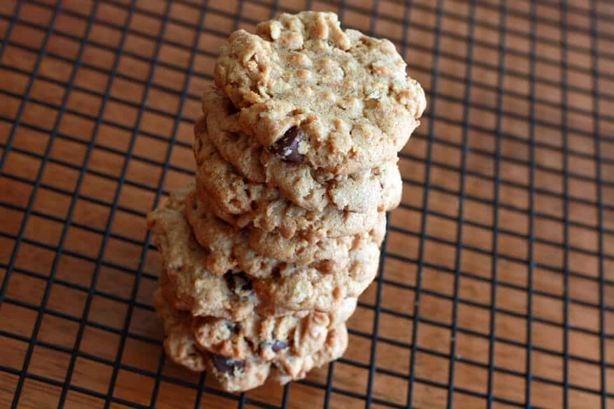Whole Wheat Peanut Butter Oatmeal Cookies - 79