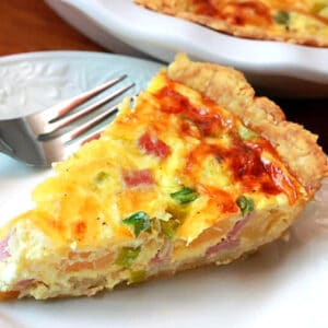 canadian bacon and pineapple quiche recipe cheese swiss gruyere cheddar