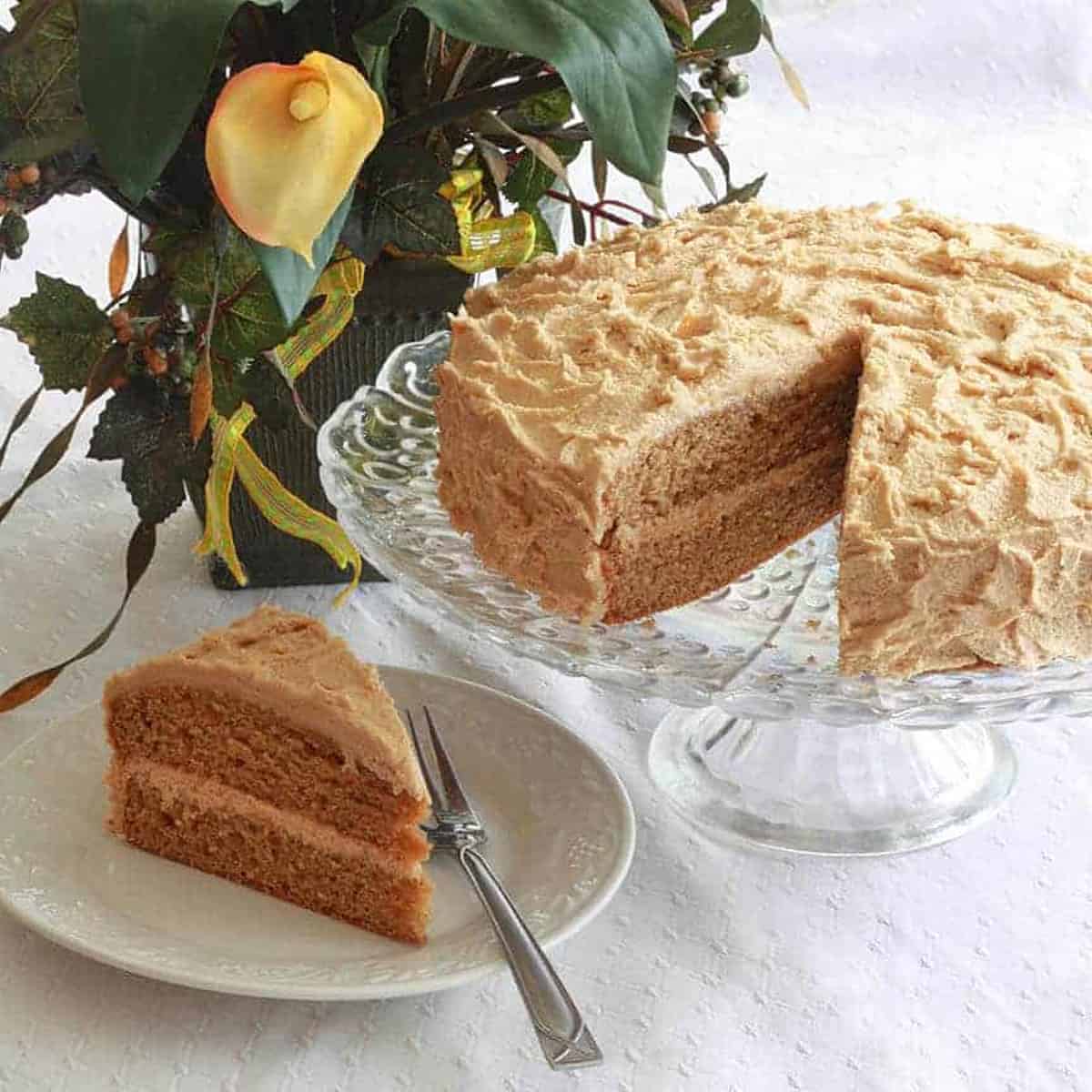 peanut butter cake recipe best frosting whole wheat flour
