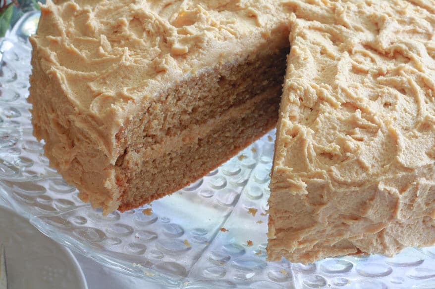 peanut butter cake recipe best ever homemade frosting natural unsweetened
