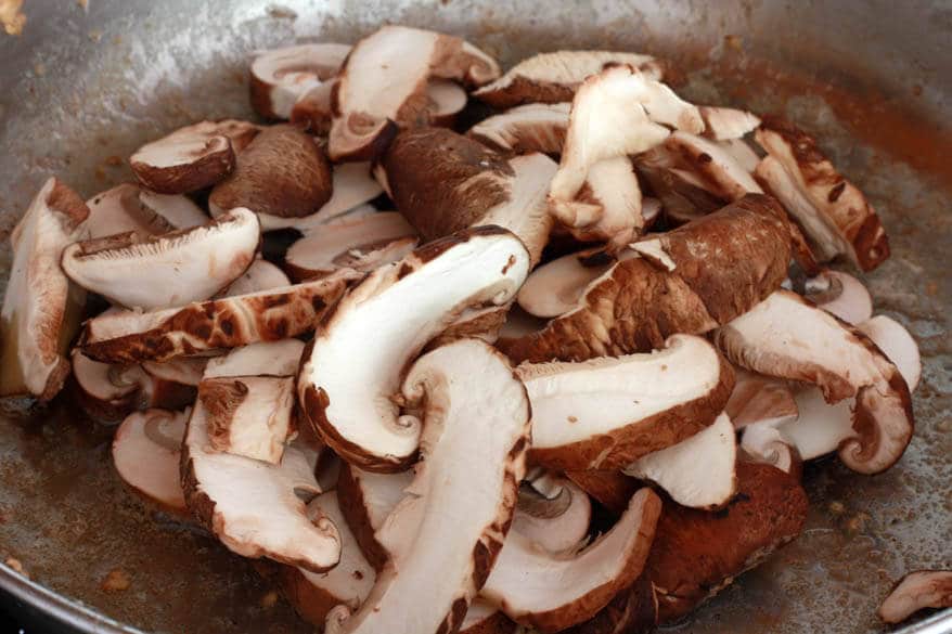 Porcini Mushroom Pasta prep 4