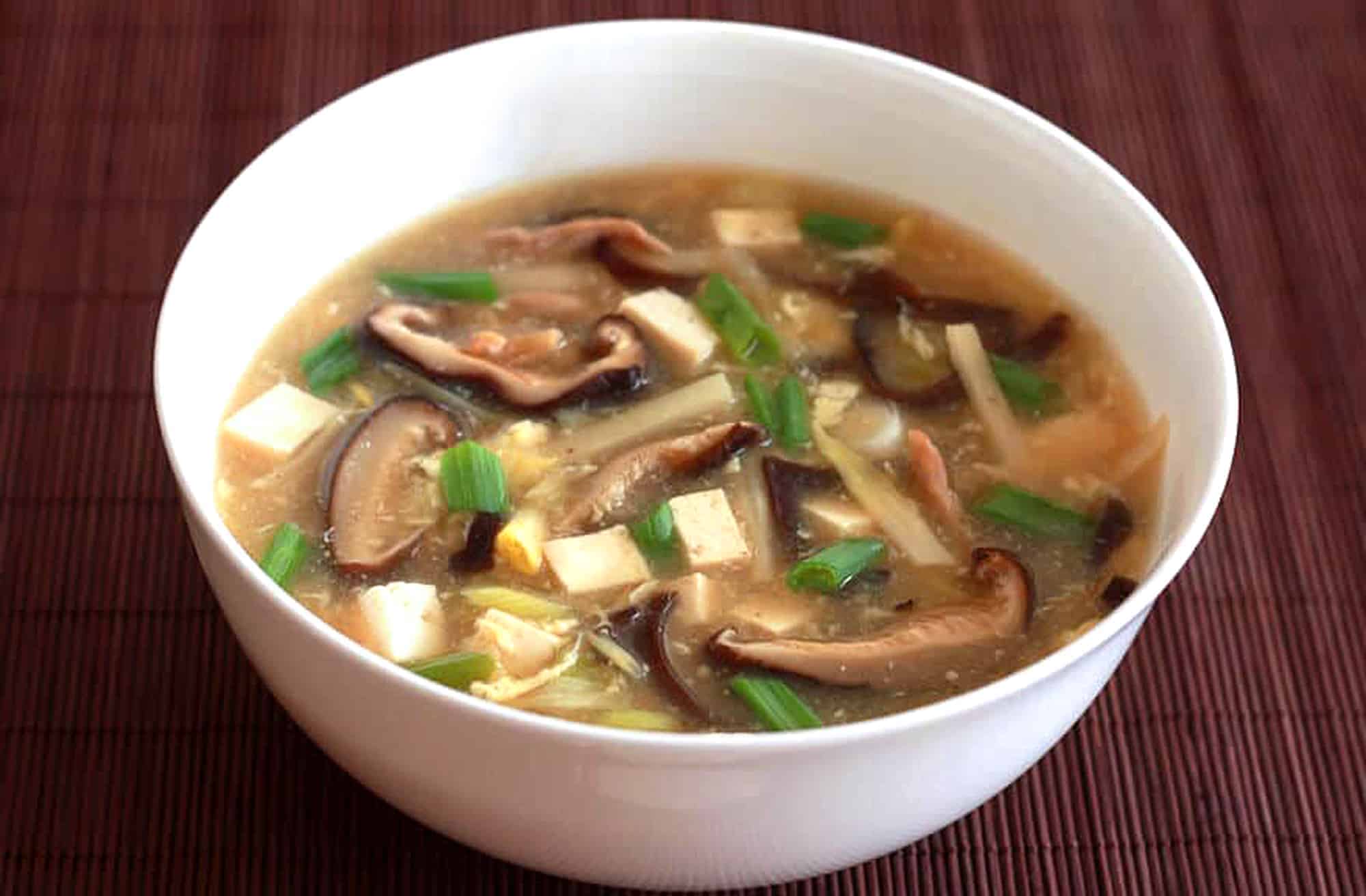 hot and sour soup recipe best authentic traditional Chinese restaurant style homemade