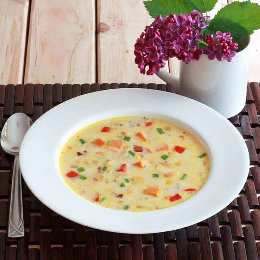 Sweet Potato Corn Chowder