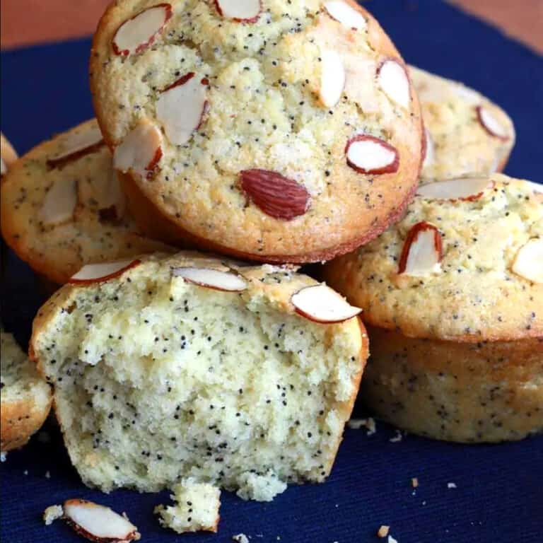 Almond Poppy Seed Muffins The Daring Gourmet