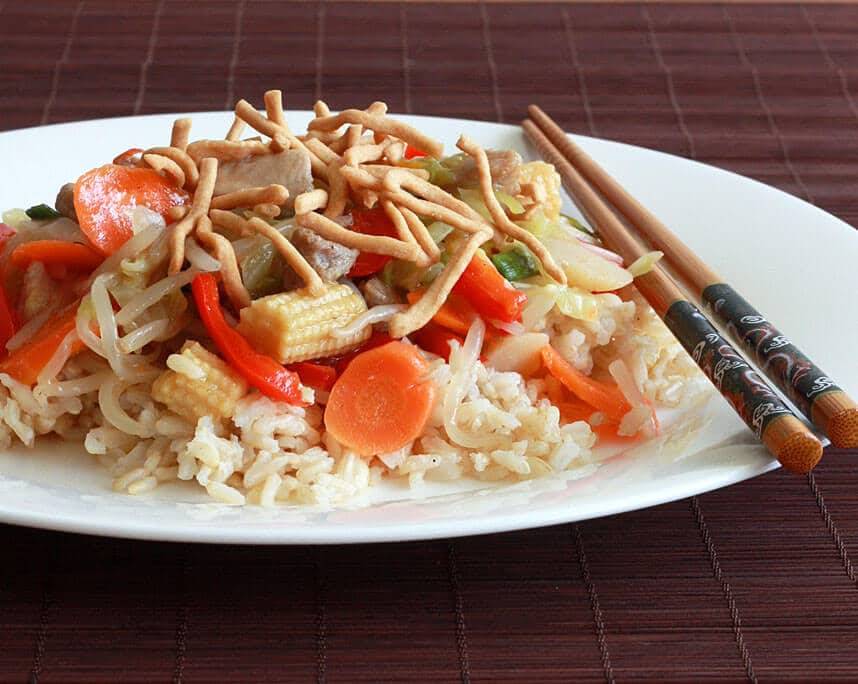 Chicken Pork Chow Mein Recipe