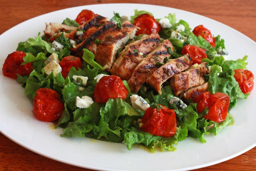 Grilled Chicken Cherry Tomato Salad 2 sm