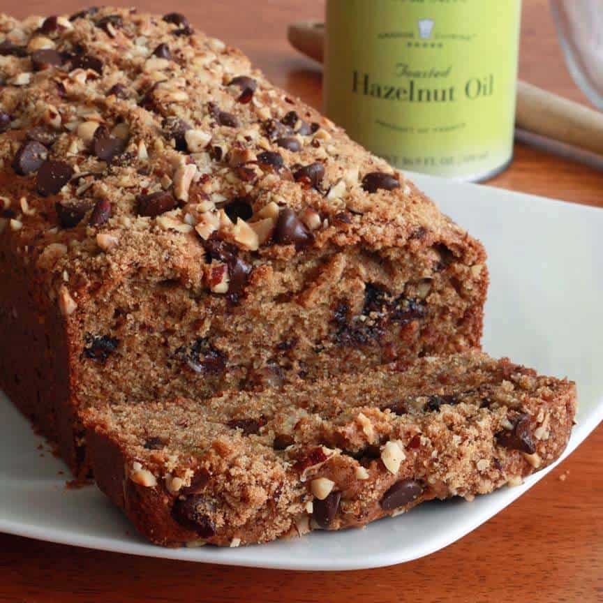 Orange Chocolate Hazelnut Bread Recipe whole wheat spelt