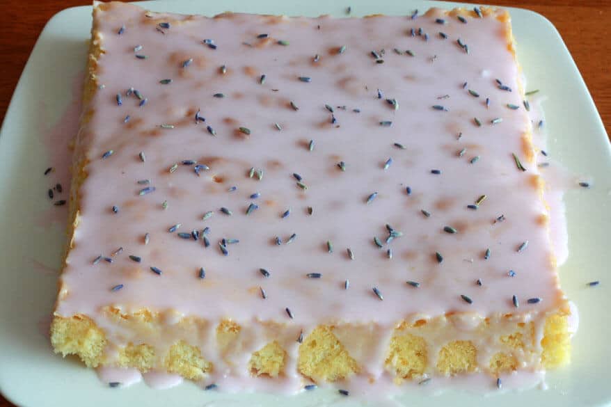 Lavender Almond Cake prep 11