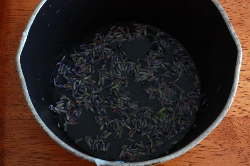 Lavender Almond Cake prep 4