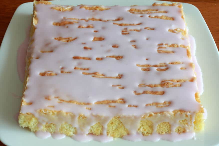 french almond lavender cake recipe lemon glaze drizzle