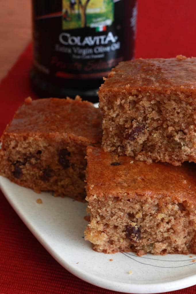 Mega Healthy Honey Olive Quinoa Cake The Daring Gourmet