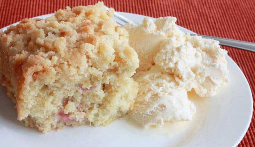 rhubarb streusel cake recipe buttermilk crumb german