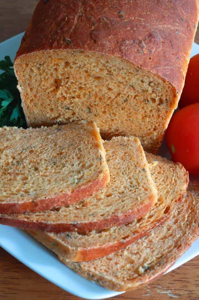 roasted tomato herb bread recipe