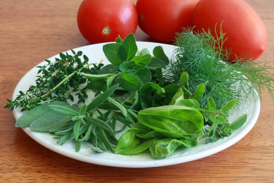 Tomato Herb Bread prep 2