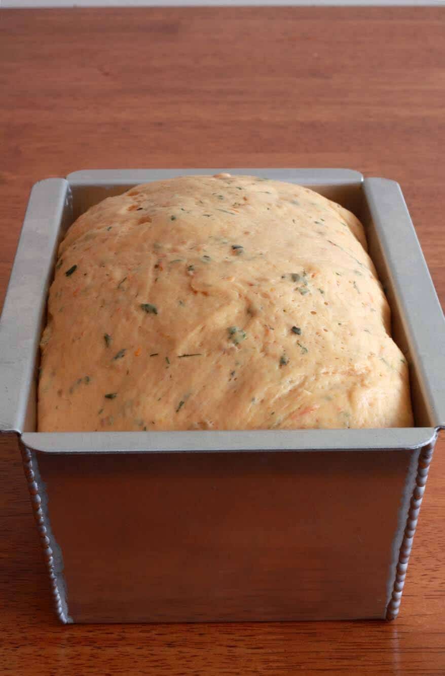 Tomato Herb Bread prep 23