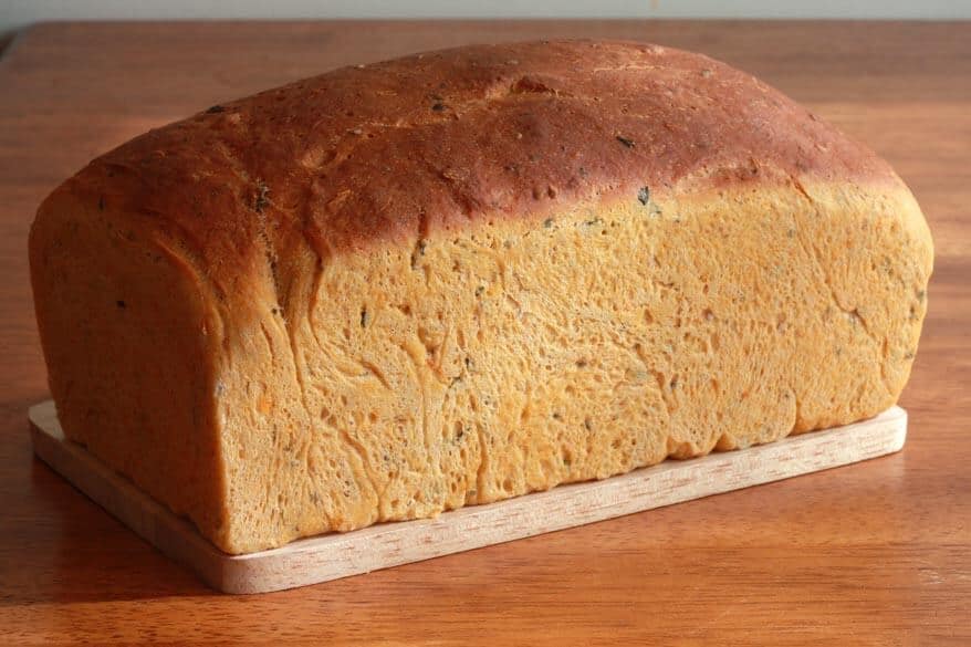 Tomato Herb Bread prep 26