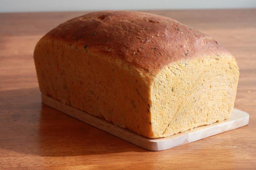 Tomato Herb Bread prep 27