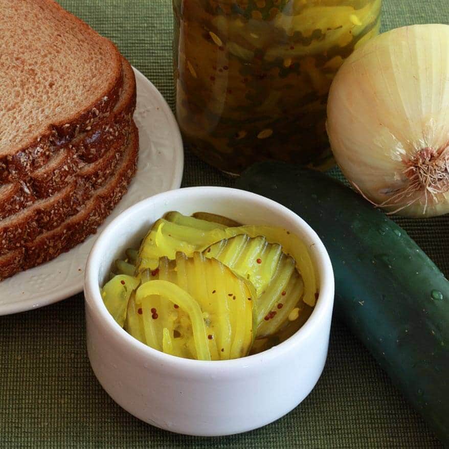 Homemade Bread Butter Pickles The Daring Gourmet