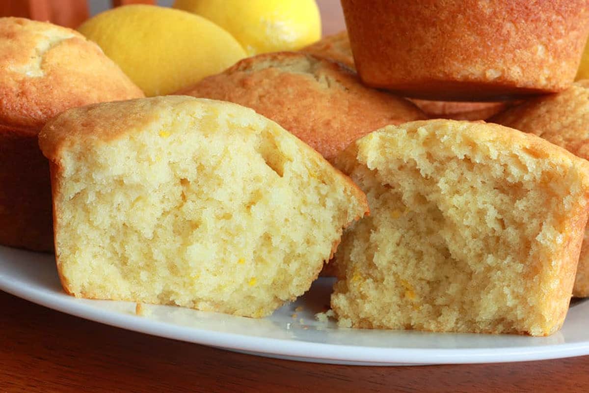 lemon coconut muffins recipe zest moist tender breakfast dessert 