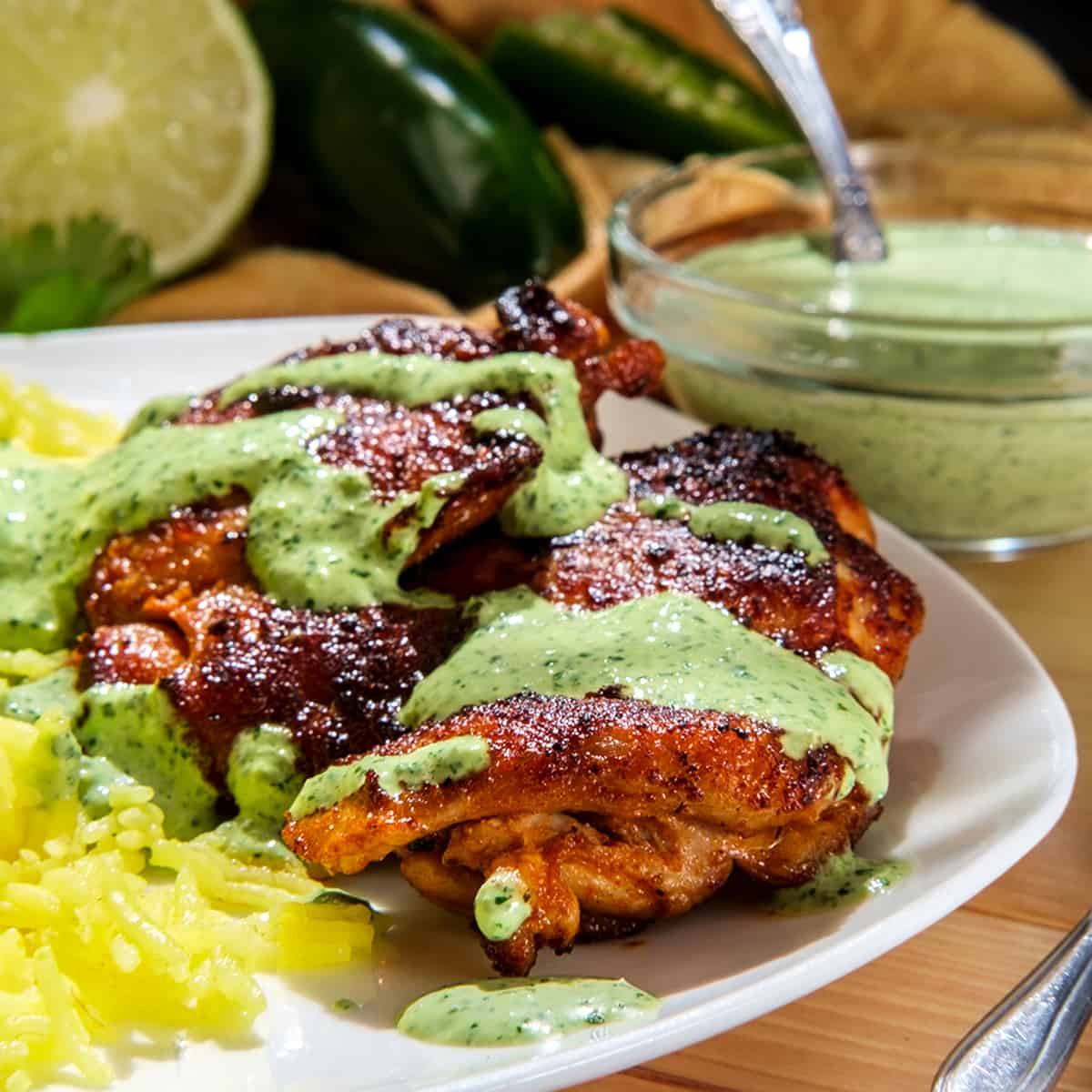 aji verde sauce recipe authentic Peruvian green sauce pollo a la brasa