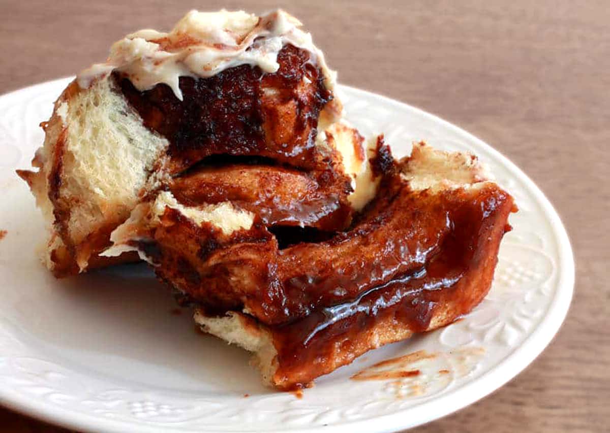 apple butter cinnamon rolls recipe best homemade from scratch cream cheese frosting